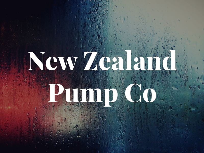 New Zealand Pump Co