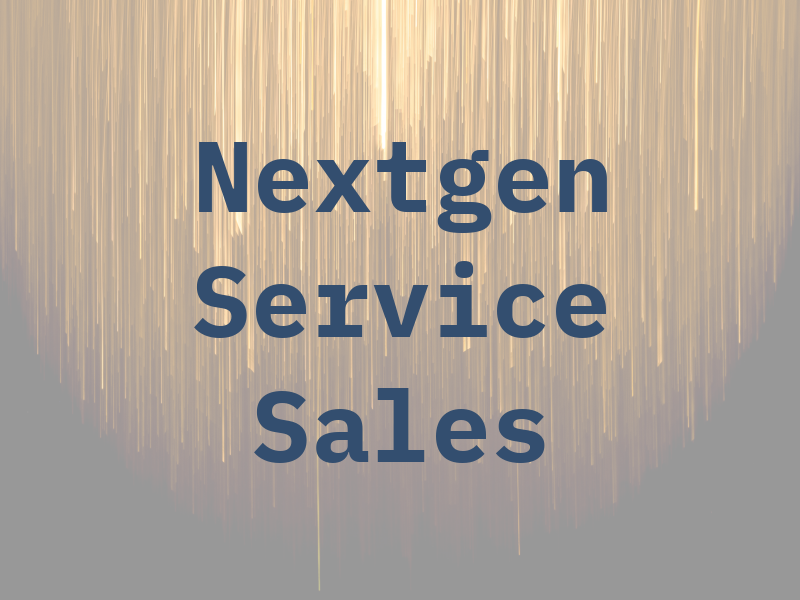 Nextgen Service & Sales