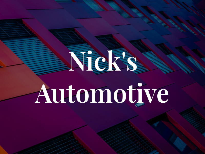 Nick's Automotive