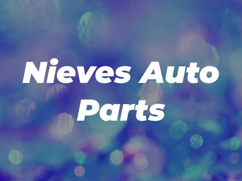 Nieves Auto Parts LLC
