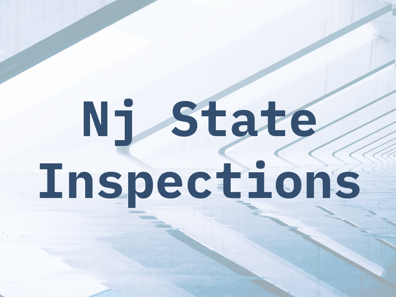 Nj State Inspections