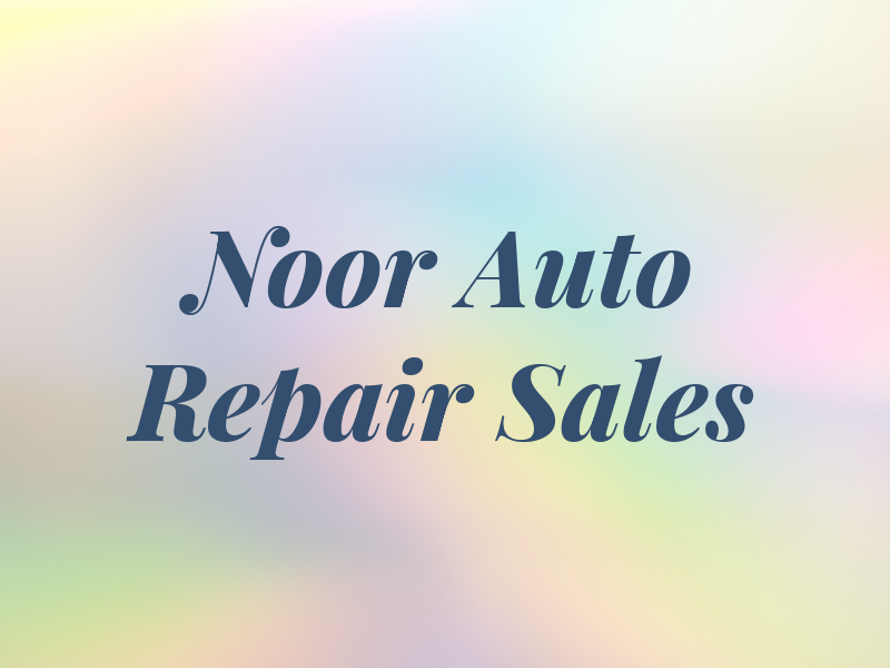 Noor Auto Repair and Sales