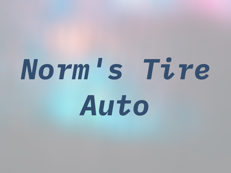 Norm's Tire & Auto Inc