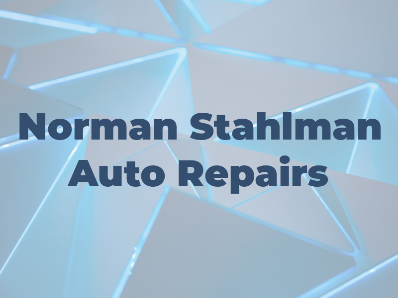Norman Stahlman Auto Repairs
