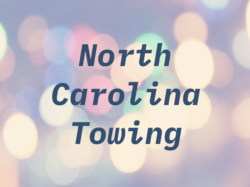 North Carolina Towing