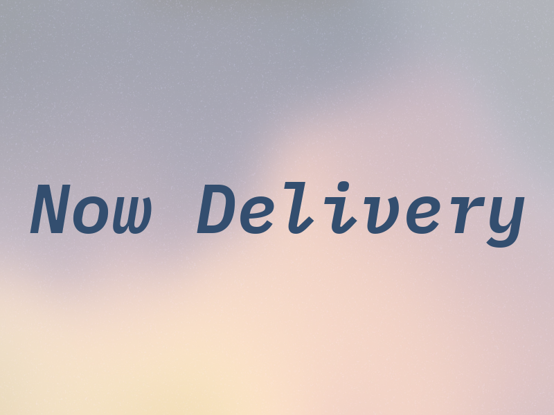 Now Delivery