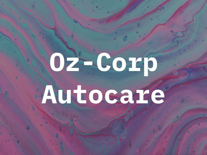 Oz-Corp Autocare