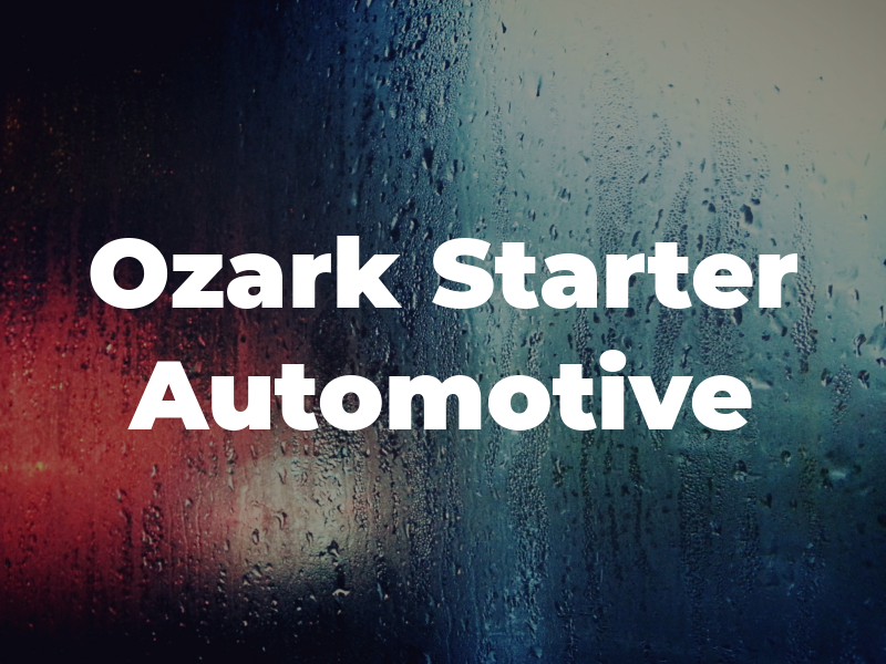 Ozark Starter & Automotive