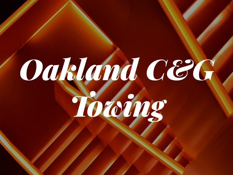 Oakland C&G Towing