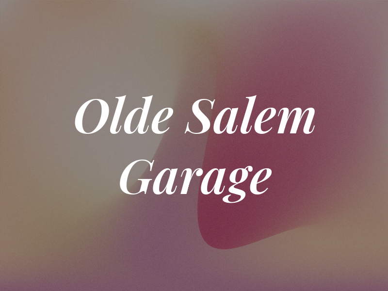 Olde Salem Garage