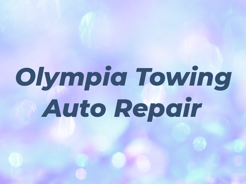 Olympia Towing and Auto Repair