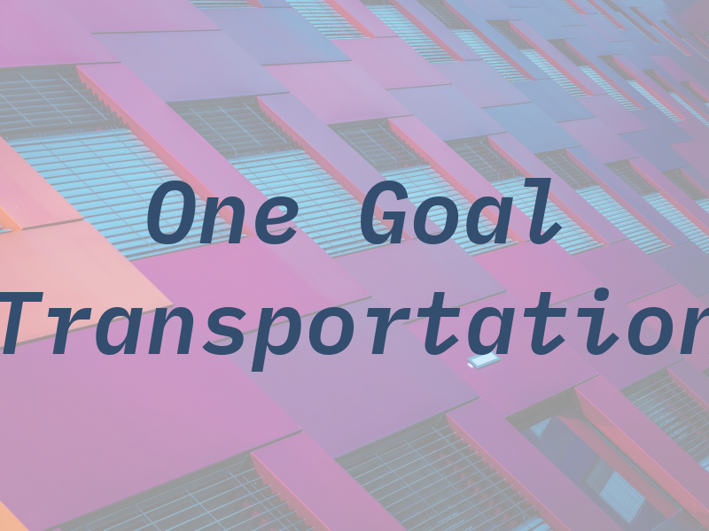 One Goal Transportation