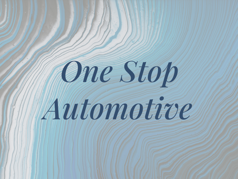 One Stop Automotive