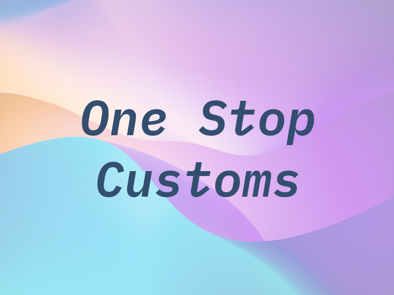 One Stop Customs