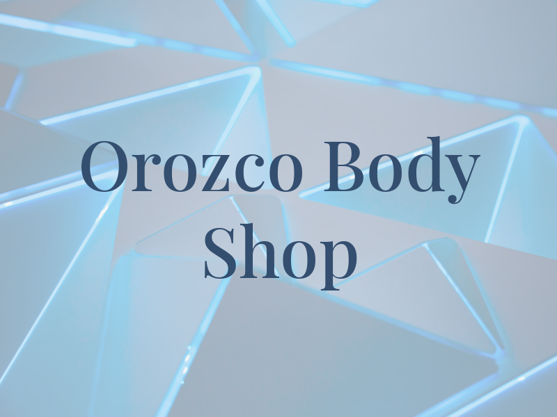 Orozco Body Shop