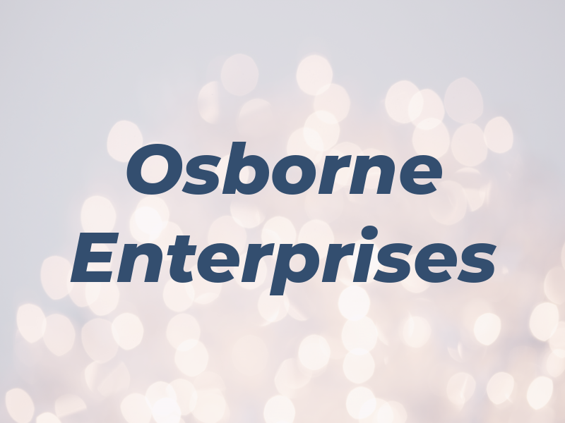 Osborne Enterprises