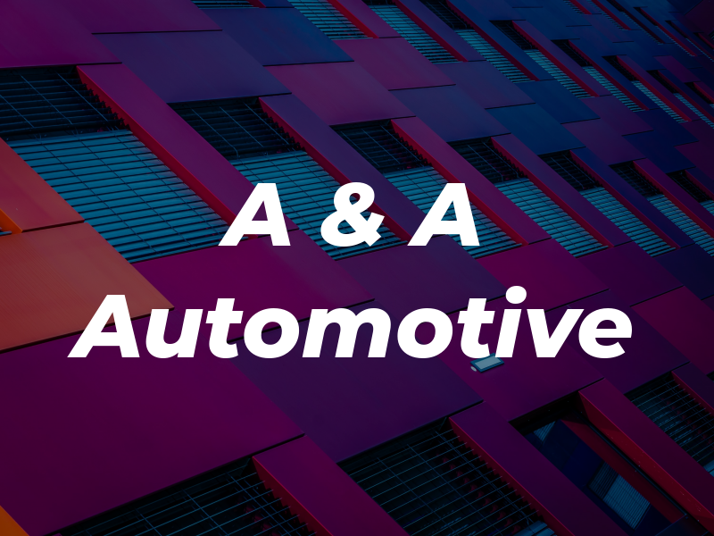 A & A Automotive