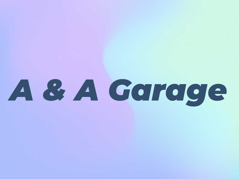 A & A Garage