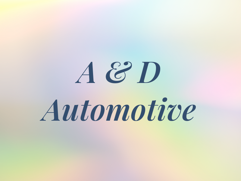 A & D Automotive