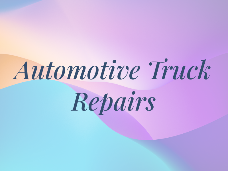A & L Automotive Truck Repairs LLC