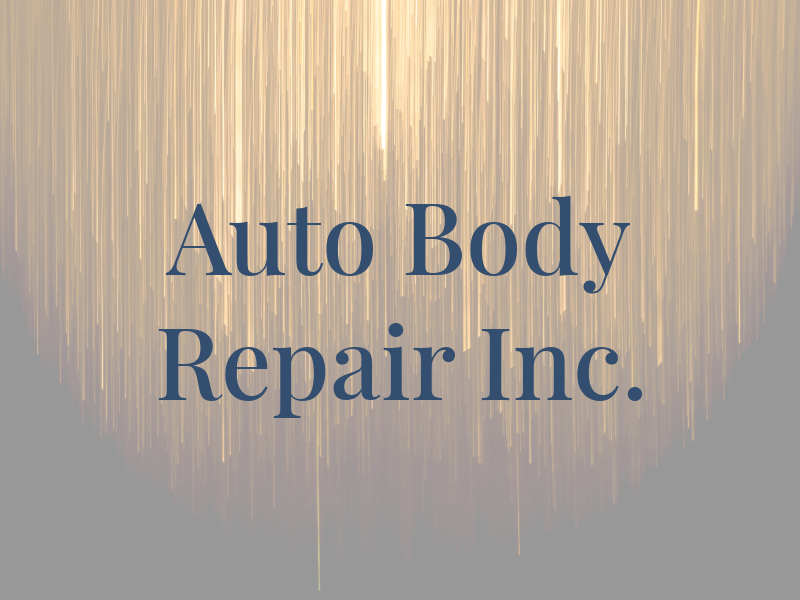 A & M Auto Body Repair Inc.