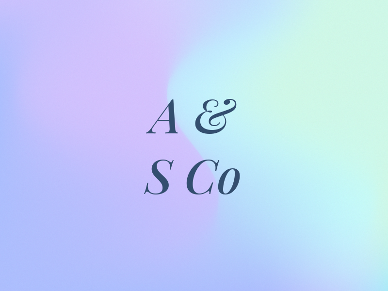 A & S Co