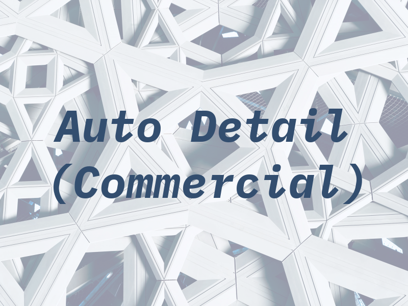 A & W Auto Detail (Commercial)