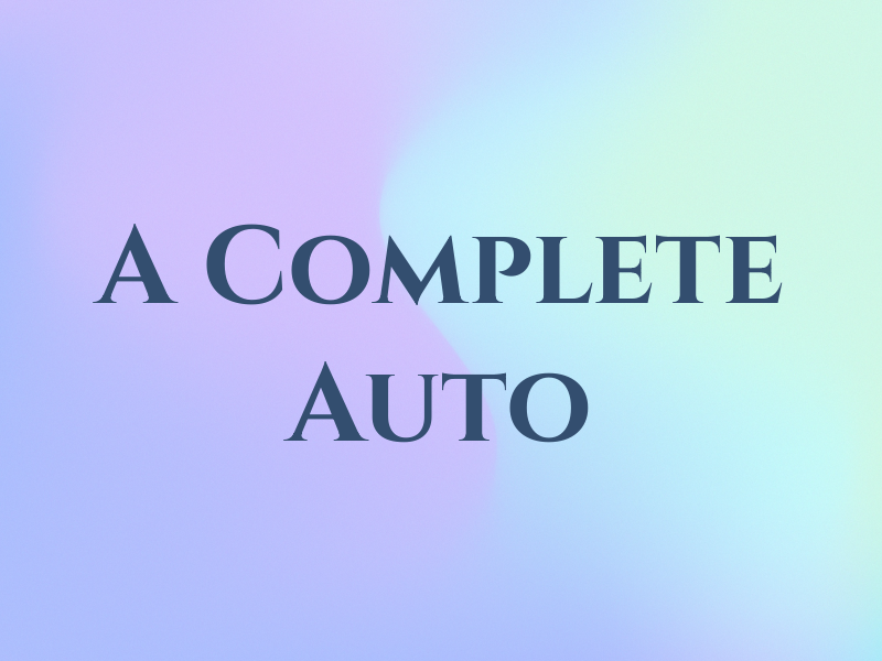 A Complete Auto