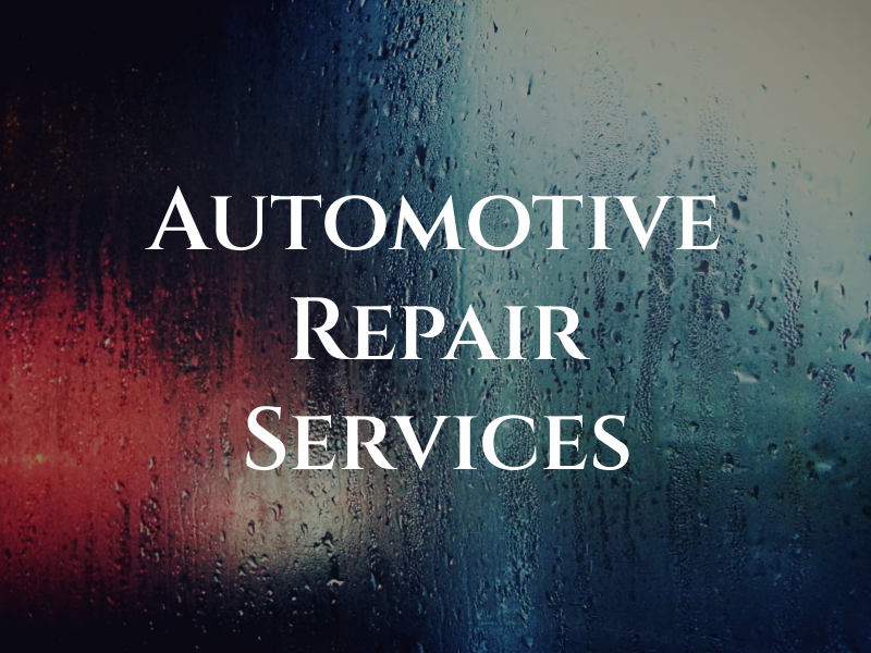 A Automotive Repair Services