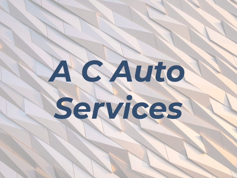 A C Auto Services