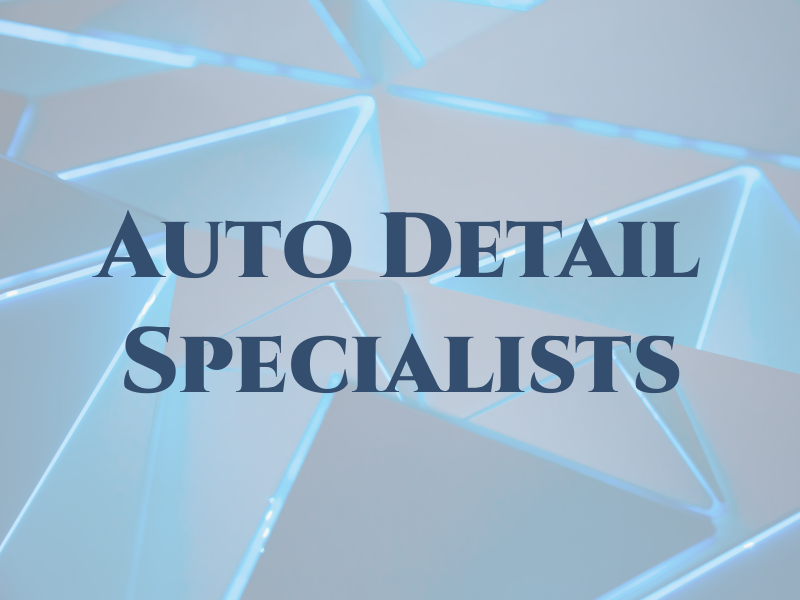 A V Auto Detail Specialists