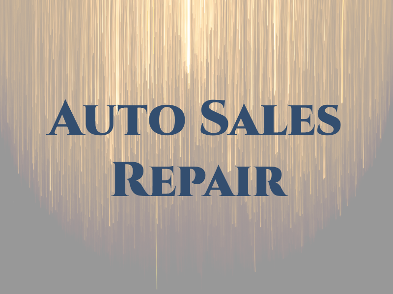 A&D Auto Sales and Repair