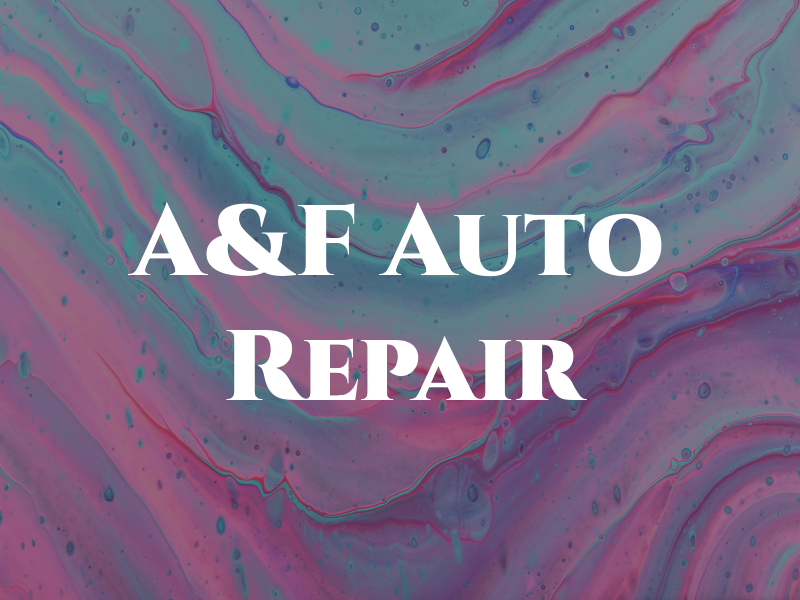 A&F Auto Repair