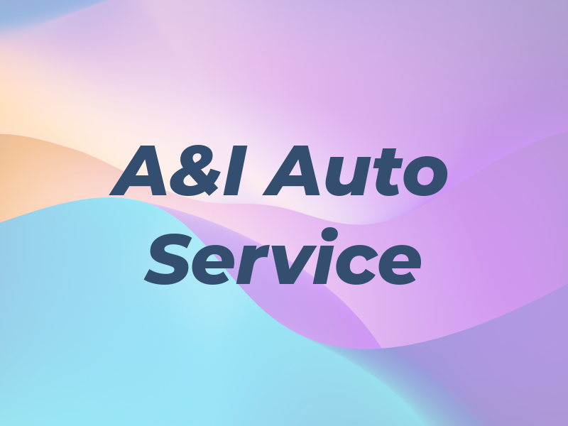 A&I Auto Service