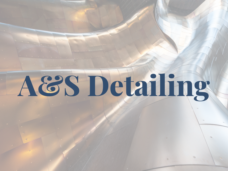 A&S Detailing