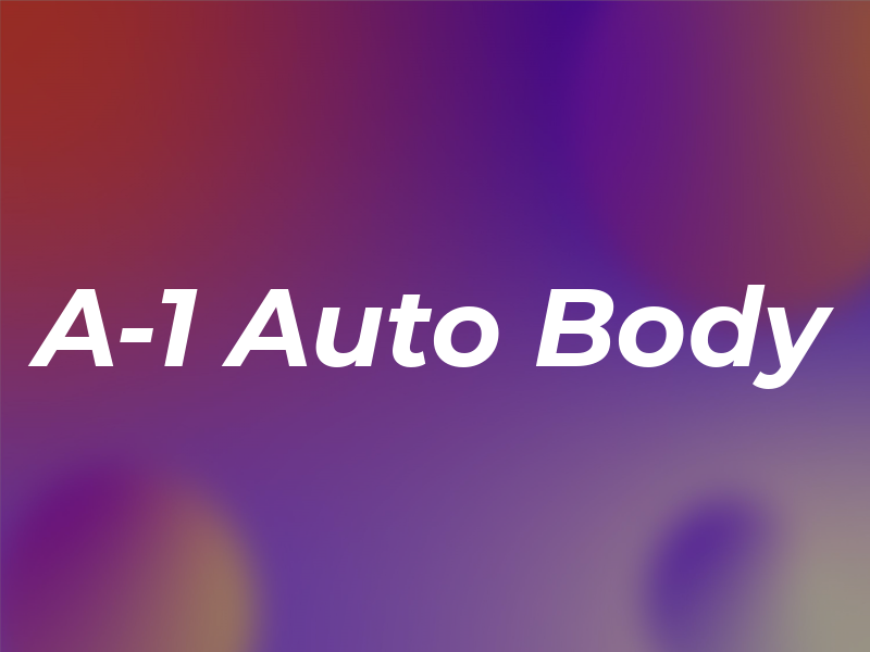 A-1 Auto Body