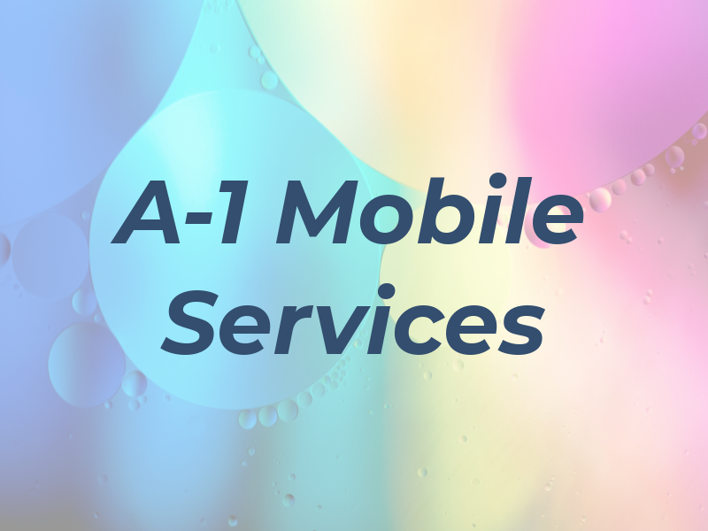 A-1 Mobile Services