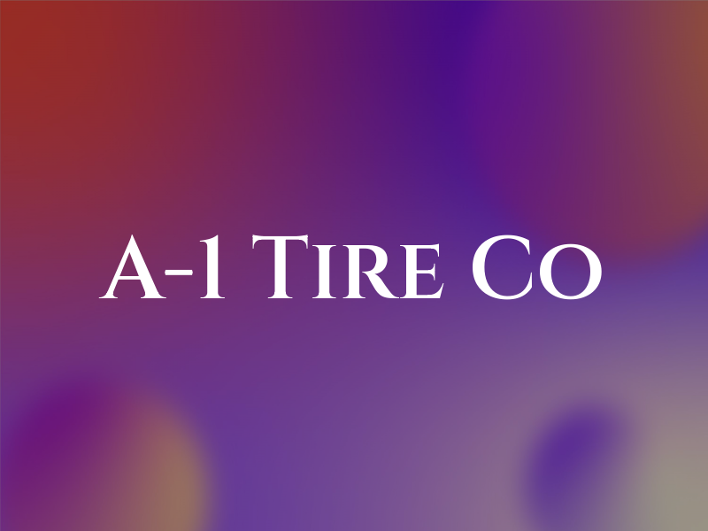 A-1 Tire Co