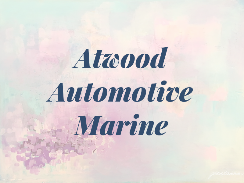 Atwood Automotive & Marine Inc