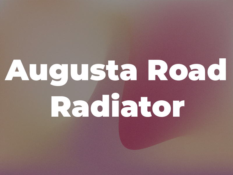 Augusta Road Radiator