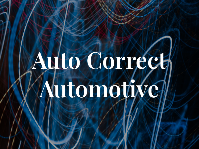 Auto Correct Automotive
