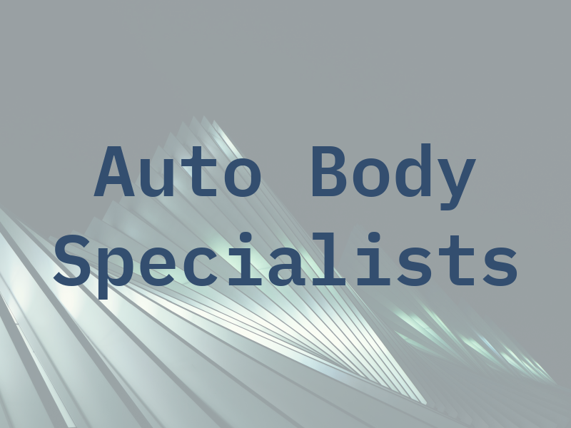 Auto Body Specialists