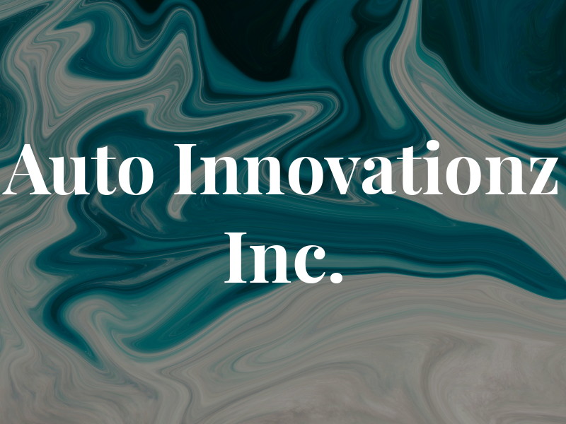 Auto Innovationz Inc.