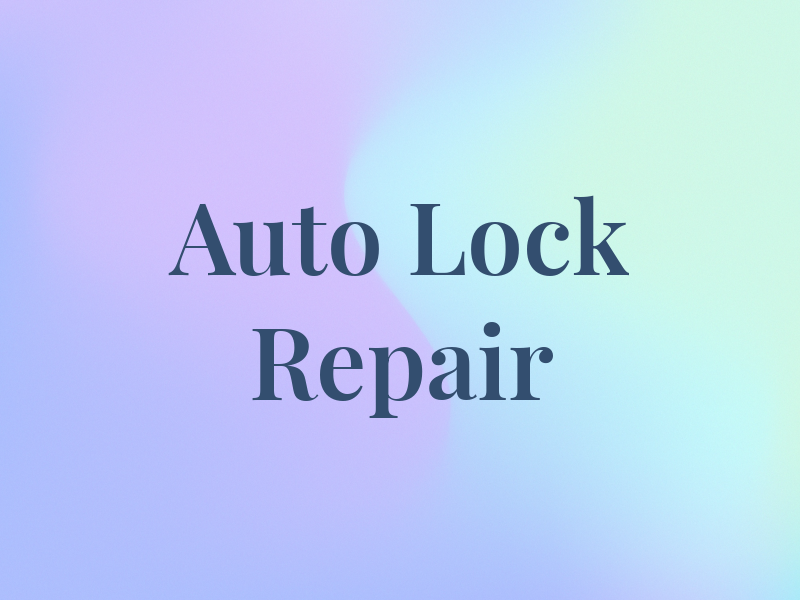 Auto Lock Repair