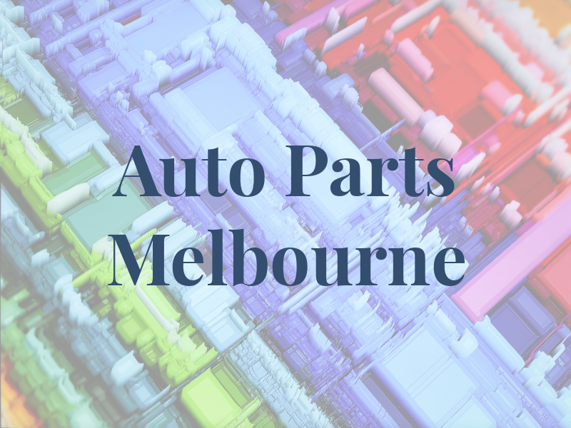 Auto Parts Melbourne