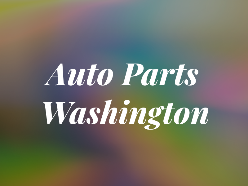 Auto Parts Washington DC