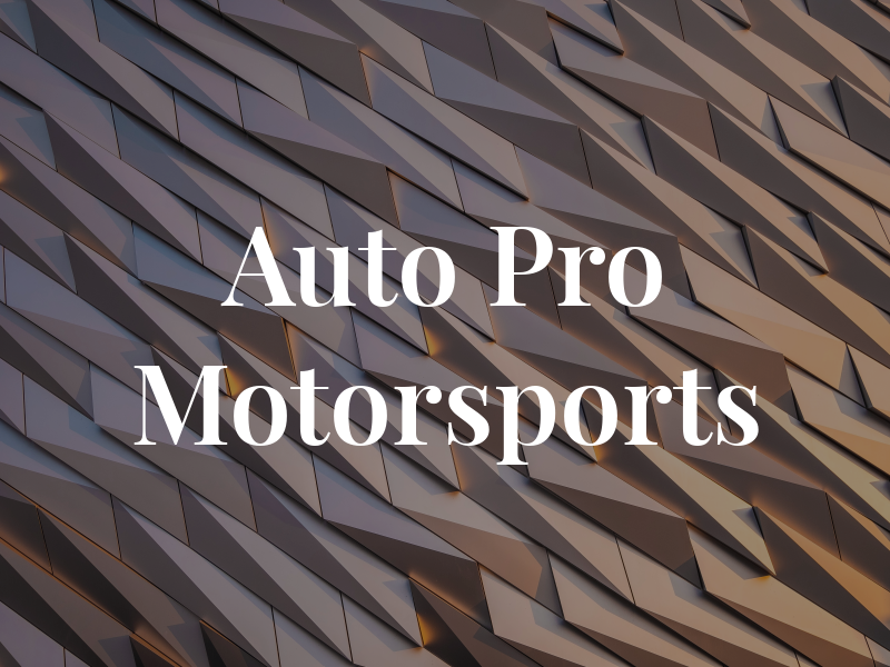 Auto Pro Motorsports