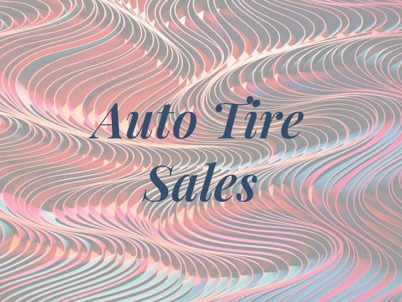 Auto Tire Sales