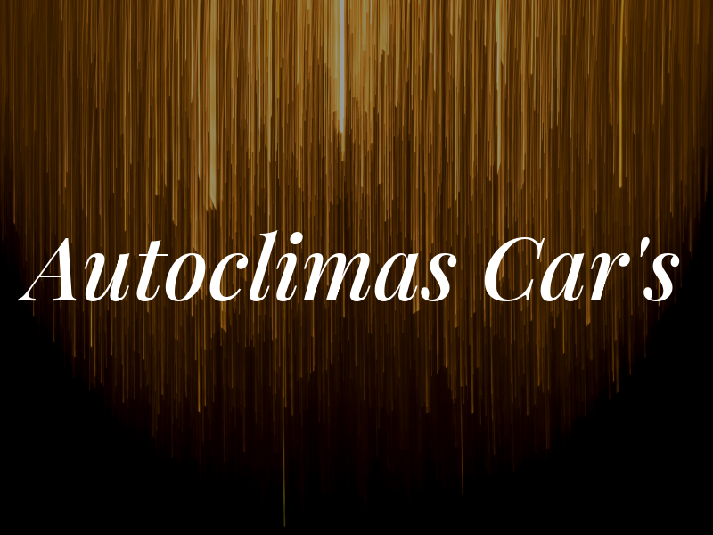 Autoclimas Car's