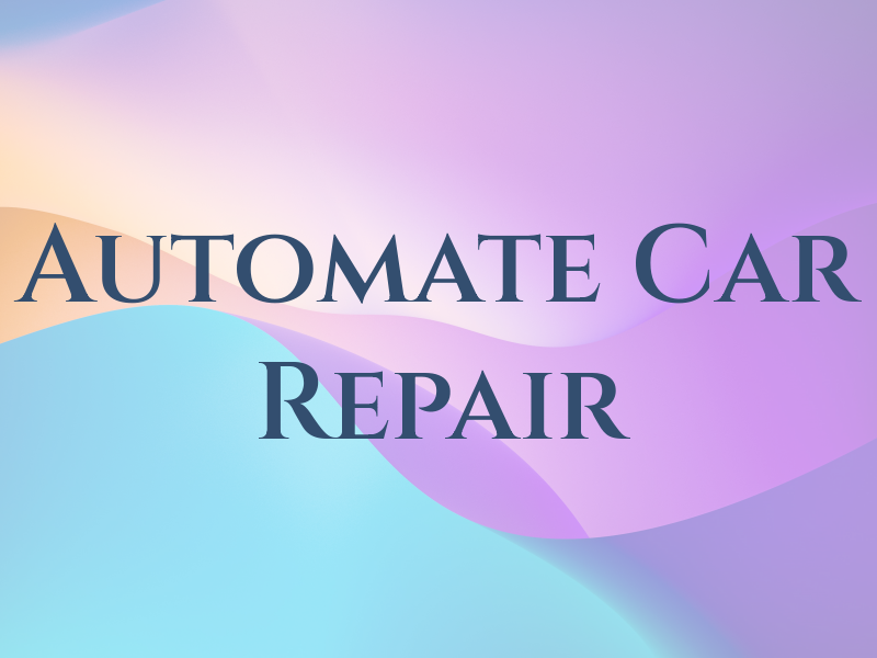 Automate Car Repair